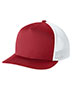Deep Red/ White