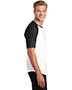 Sport-Tek® T201 Adult Short-Sleeve Colorblock Raglan Jersey