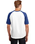 Sport-Tek® T201 Adult Short-Sleeve Colorblock Raglan Jersey