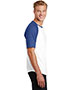 Sport-Tek® T201 Adult Short-Sleeve Colorblock Raglan Jersey