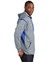 Sport-Tek® TST246 Men Tall Tech Fleece Colorblock Hooded Sweatshirt