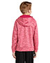 Sport-Tek® YST225 Youth PosiCharge® Electric Heather Fleece Hooded Pullover