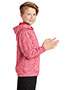 Sport-Tek® YST225 Youth PosiCharge® Electric Heather Fleece Hooded Pullover