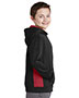 Sport-Tek® YST235 Boys Fleece Colorblock Hooded Pullover