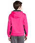 Sport-Tek® YST235 Boys Fleece Colorblock Hooded Pullover