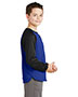 Sport-Tek® YST242 Boys Raglan Colorblock Fleece Crewneck