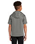 Sport-Tek YST251 Boys ® ® Youth Sport-Wick ® Fleece Short Sleeve Hooded Pullover.