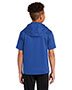 Sport-Tek YST251 Boys ® ® Youth Sport-Wick ® Fleece Short Sleeve Hooded Pullover.