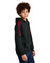 Sport-Tek YST255 Youth Sport-Wick Fleece United Pullover Hoodie
