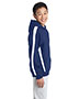 Sport-Tek® YST265 Boys Sleeve Stripe Pullover Hooded Sweatshirt