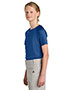 Sport-Tek ®  Youth PosiCharge ®  Competitor ™  2-Button Henley YST359