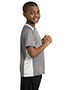 Sport-Tek® YST361 Boys Heather Colorblock Contender Tee