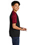 Sport-Tek® YST371 Boys Camohex Colorblock Tee