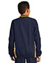 Sport-Tek® YST62 Boys Tipped V-Neck Raglan Wind Shirt