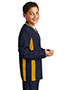 Sport-Tek® YST62 Boys Tipped V-Neck Raglan Wind Shirt