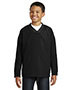 Sport-Tek® YST72 Boys V-Neck Raglan Wind Shirt