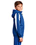 Sport-Tek® YST81 Boys Fleece-Lined Colorblock Jacket