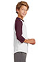 Sport-Tek® YT200 Boys Colorblock Raglan Jersey