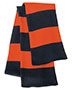 Sportsman SP02 Women Rugby Striped Knit Scarf