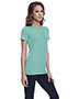 Startee Drop Ship ST1410 Women Ladies' Cvc Crew Neck T-Shirt