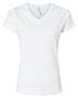 Sublivie 1507  Women's Polyester Sublimation V-Neck Tee