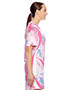 Team 365 TT12W Women Short-Sleeve V-Neck All Sport Sublimated Pink Swirl Jersey