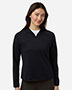 Team 365 TT200W Women's Qualify Quarter-Zip Hooded Pullover