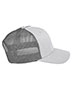 Team 365 TT802 Adult 3.8 oz Zone Sonic Heather Trucker Cap