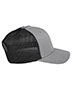 Team 365 TT802 Adult 3.8 oz Zone Sonic Heather Trucker Cap