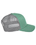 Team 365 TT802 Adult 3.8 oz Zone Sonic Heather Trucker Cap