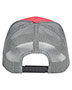 Team 365 TT802 Adult 3.8 oz Zone Sonic Heather Trucker Cap