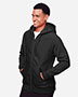 Team 365 TT95 Men Zone Hydrosport™ Heavyweight Full-Zip Hooded Sweatshirt