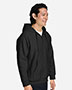 Team 365 TT97 Unisex Zone HydroSport™ Heavyweight Quarter-Zip Hooded Sweatshirt