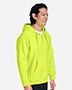 Team 365 TT97 Unisex Zone HydroSport™ Heavyweight Quarter-Zip Hooded Sweatshirt