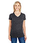 Threadfast Apparel 202B Women 4.1 oz Triblend Short-Sleeve V-Neck T-Shirt