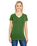 Threadfast Apparel 215B Women 4.3 oz Cross Dye Short-Sleeve V-Neck T-Shirt