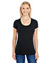 Threadfast Apparel 220S Women 4.5 oz Spandex Short-Sleeve Scoop Neck T-Shirt