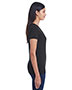 Threadfast Apparel 252RV Women 4.2 oz Invisible Stripe V-Neck T-Shirt