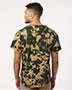 Tie-Dye 1385 Men 100% Ringspun Cotton Bleach-Out Tie-Dye T-Shirt