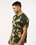 Tie-Dye 1385 Men 100% Ringspun Cotton Bleach-Out Tie-Dye T-Shirt