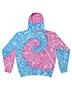 Tie-Dye CD8888 Men D Full-Zip Hooded Sweatshirt