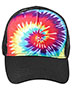 Tie-Dye CD9200 Men Trucker Hat