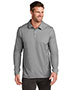 TravisMathew Oceanside Heather Long Sleeve Polo TM1MZ343