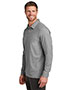 TravisMathew Oceanside Heather Long Sleeve Polo TM1MZ343