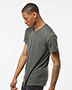 Tultex 207 Unisex Poly-Rich V-Neck T-Shirt