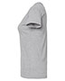 Tultex 214 Women 's Slim Fit Fine Jersey V-Neck T-Shirt