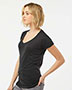 Tultex 244 Women 's Poly-Rich V-Neck T-Shirt