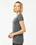 Tultex 244 Women 's Poly-Rich V-Neck T-Shirt