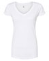 Tultex 244 Women 's Poly-Rich V-Neck T-Shirt