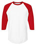 Tultex 245 Unisex  Fine Jersey Raglan T-Shirt